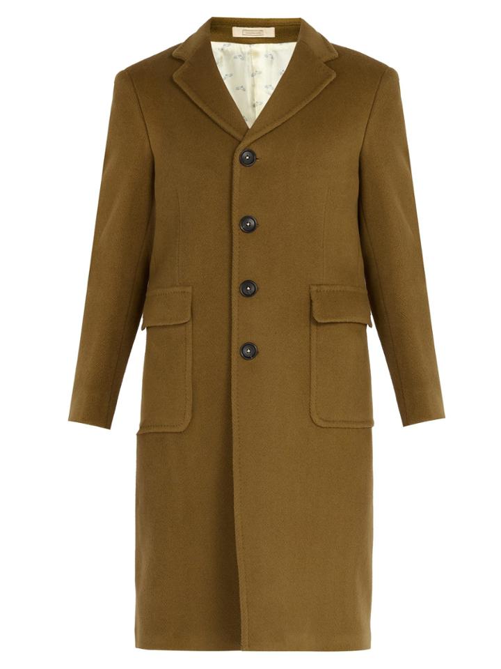 Massimo Alba Patch-pocket Wool Coat