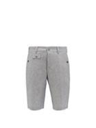 Matchesfashion.com Junya Watanabe - Striped Linen-blend Shorts - Mens - White Navy