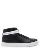 Matchesfashion.com Buscemi - 100mm Sport Leather High Top Trainers - Mens - Black