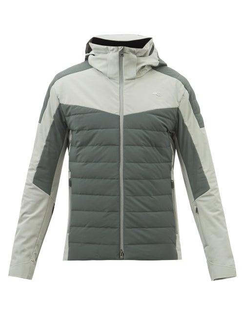 Kjus - Sight Line Quilted-shell Ski Jacket - Mens - Green