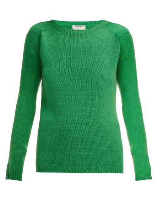 Matchesfashion.com S Max Mara - Giorgio Sweater - Womens - Green