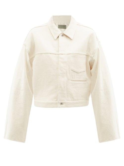 Kuro - Chore Denim Jacket - Womens - Ivory
