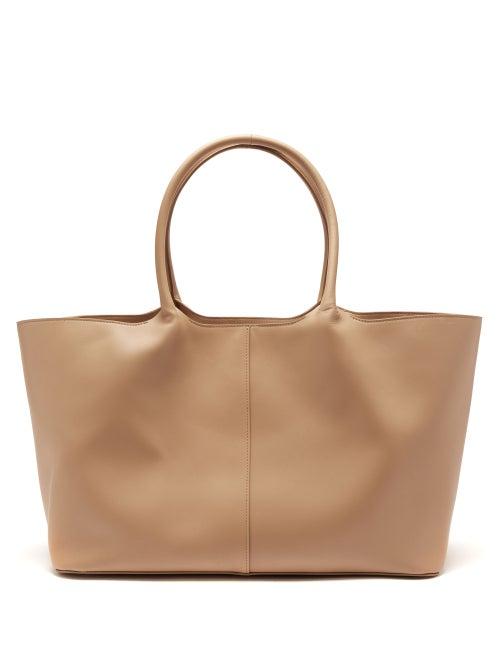 Gabriela Hearst - Mcewan Leather Tote Bag - Womens - Beige