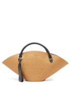 Matchesfashion.com Jil Sander - Small Faux Raffia Tote Bag - Womens - Brown