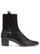 Matchesfashion.com A.p.c. - Chantal Leather Ankle Boots - Womens - Black