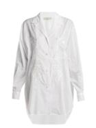 Matchesfashion.com Etro - Jade Sequin Embellished Cotton Shirt - Womens - White