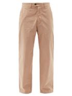Matchesfashion.com Albam - Straight-leg Cotton-ripstop Trousers - Mens - Beige