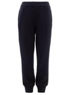 Matchesfashion.com The Row - Angeles Cotton-terry Track Pants - Womens - Navy