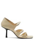 Matchesfashion.com The Row - Leather Sandals - Womens - Cream