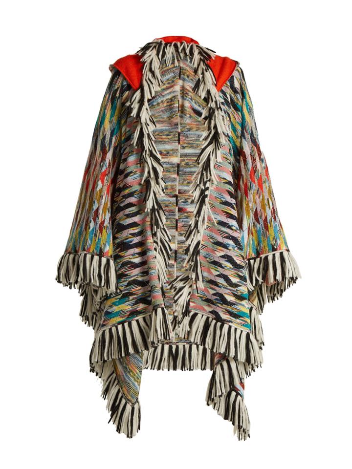 Missoni Fringed Knit Wrap