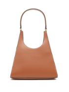 Matchesfashion.com Staud - Rey Small Crocodile-embossed Leather Bag - Womens - Tan