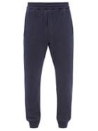 Brioni - Patch-pocket Cotton-blend Jersey Track Pants - Mens - Navy