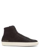 Common Projects Tournament Mid-top Suede Trainers