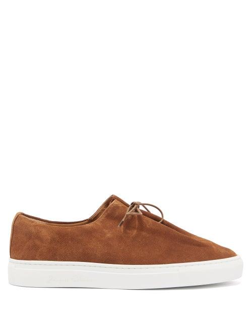 Jacques Solovire - Jim Suede Trainers - Mens - Brown