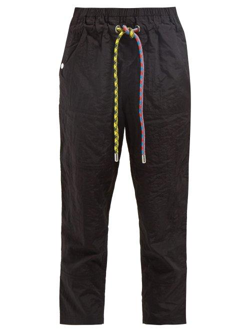 Matchesfashion.com Proenza Schouler Pswl - Parachute Hammered Technical Track Pants - Womens - Black