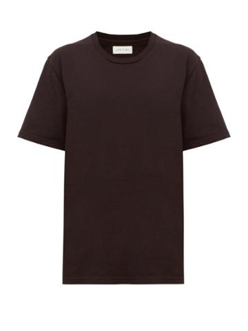 Matchesfashion.com Les Tien - Vintage Cotton Jersey T Shirt - Womens - Black