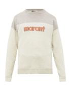 Matchesfashion.com Isabel Marant - Ennet Logo Intarsia Sweater - Mens - Grey