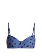 Mara Hoffman Lua Polka-dot Print Underwired Bikini Top
