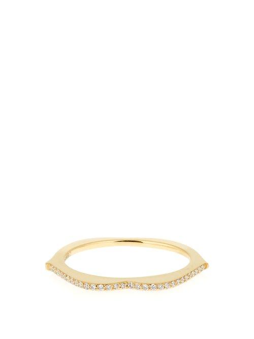 Matchesfashion.com Raphaele Canot - Omg! Diamond & Yellow Gold Ring - Womens - Yellow Gold