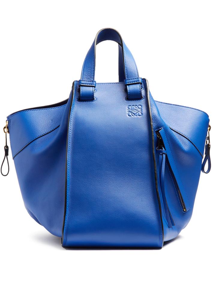 Loewe Hammock Leather Tote
