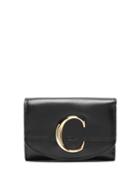 Matchesfashion.com Chlo - The C Logo Leather Wallet - Womens - Black