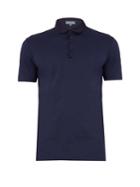 Lanvin Contrast-collar Cotton Polo Shirt