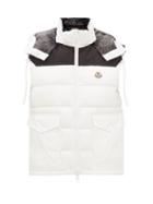 Moncler - Ciboure Recycled-nylon Shell Down Gilet - Womens - White