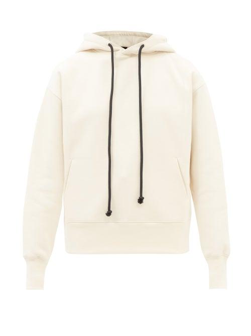 Made In Tomboy - Vega Hooded Cotton-jersey Sweatshirt - Womens - Ivory