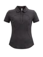 Lululemon - Recycled Fibre-blend Piqu-jersey Polo Shirt - Womens - Black