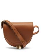 See By Chlo - Mara Small Grained-leather Saddle Bag - Womens - Tan