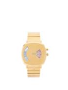 Matchesfashion.com Gucci - Grip Digital-roulette Two-window Gold Watch - Womens - Gold