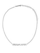 Matchesfashion.com Suzanne Kalan - Fireworks Topaz & 14kt White-gold Necklace - Womens - White Gold