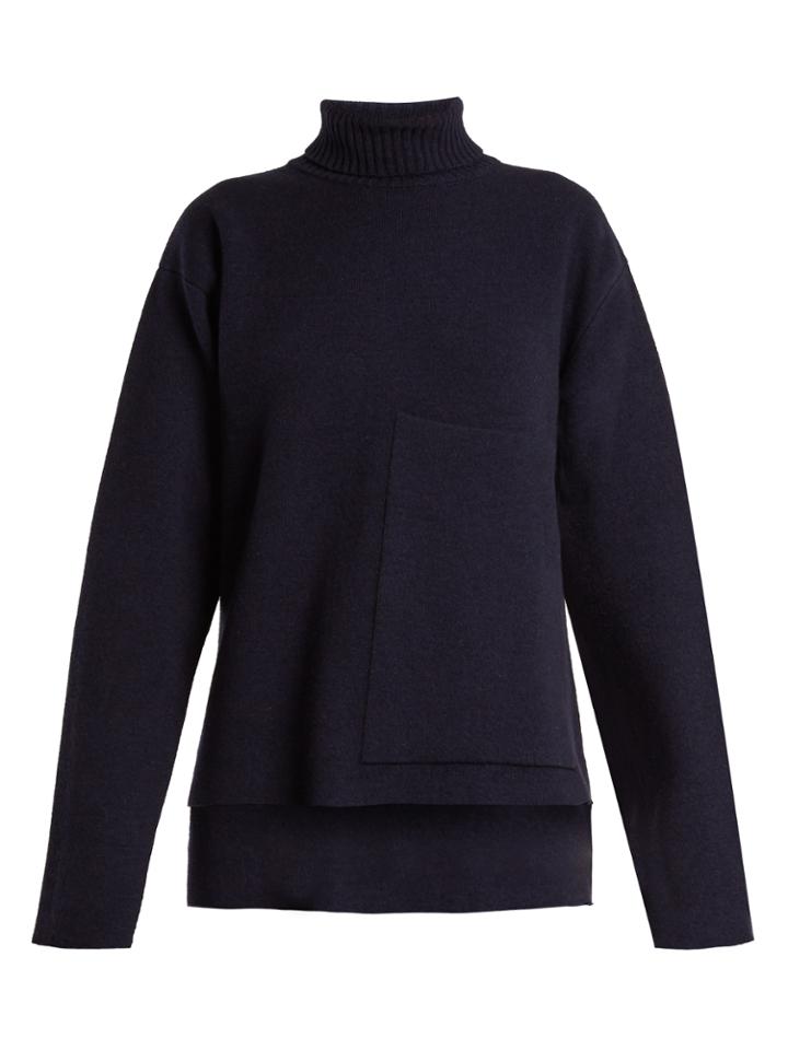 Joseph Double-faced Wool-blend Sweater
