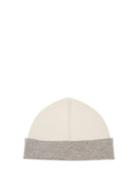 Matchesfashion.com Jil Sander - Two Tone Wool Blend Beanie Hat - Womens - Beige