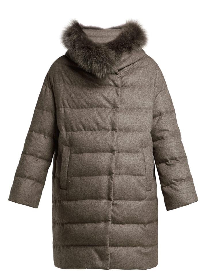 Herno Padded Silk And Cashmere Parka