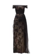 Alexander Mcqueen - Sarabande Lace-tulle Corset Gown - Womens - Black