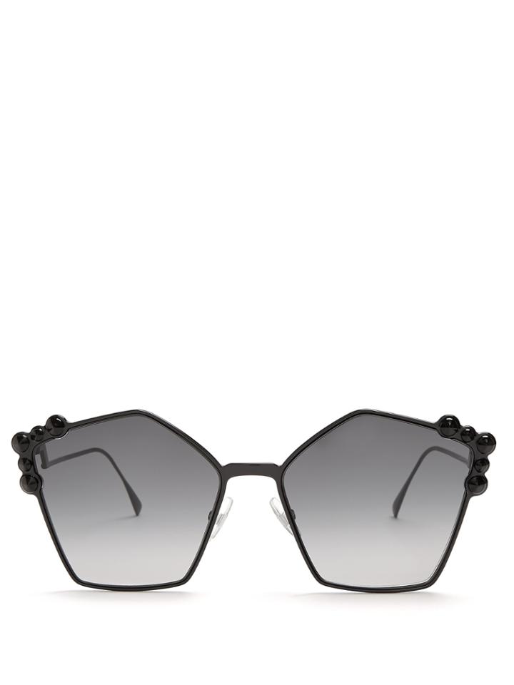 Fendi Can Eye Embellished-sunglasses