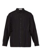 Matchesfashion.com Palmer//harding - Samuel Striped Shirt - Mens - Navy Multi