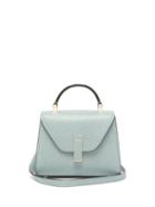Matchesfashion.com Valextra - Iside Micro Grained Leather Bag - Womens - Light Blue
