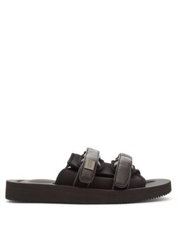 Mens Shoes Tom Wood X Suicoke - Moto Leather Sandals - Mens - Black