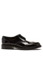 Saint Laurent Stud-embellished Leather Brogues