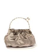 Matchesfashion.com Rosantica By Michela Panero - Versailles Velvet Pouch Bag - Womens - Grey