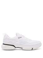 Matchesfashion.com Prada - Cloudbust Knitted Low Top Trainers - Mens - White