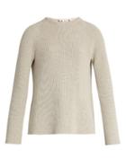 Helmut Lang Buckle-back Crew-neck Sweater