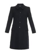 Yohji Yamamoto Regulation Point-collar Single-breasted Wool Jacket