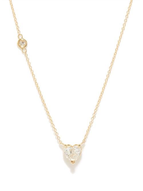 Shay - Diamond & 18kt Gold Necklace - Womens - Yellow Gold