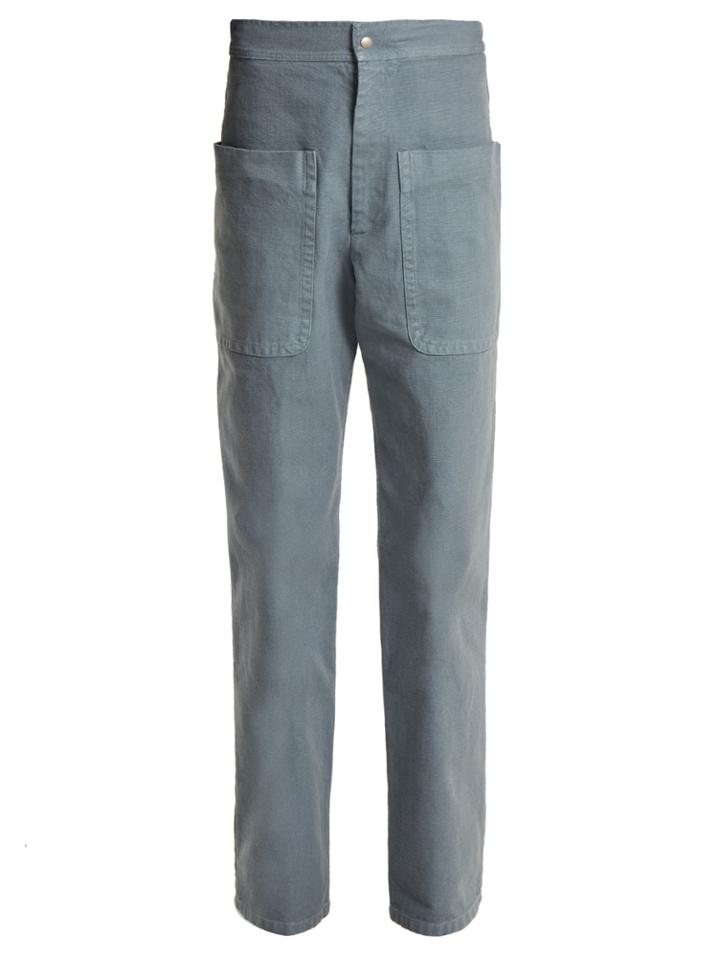 Isabel Marant Étoile Lana Patch-pocket Cotton-canvas Trousers