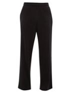 Matchesfashion.com Our Legacy - Reduced Straight-leg Ribbed Cotton-blend Trousers - Mens - Black