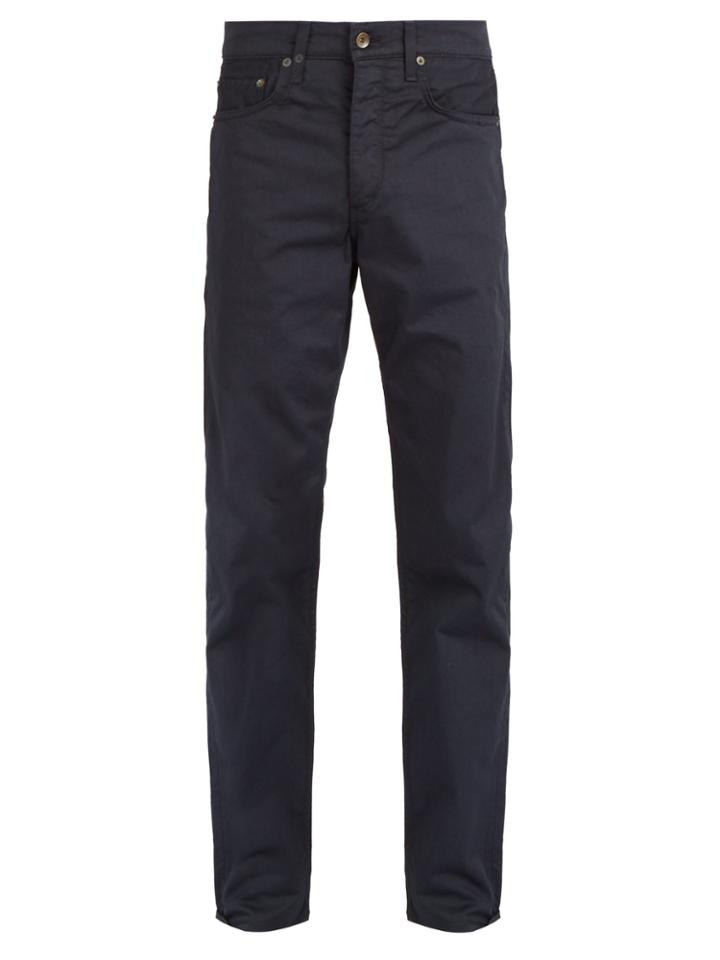 Rag & Bone Mid-rise Slim-leg Chino Trousers