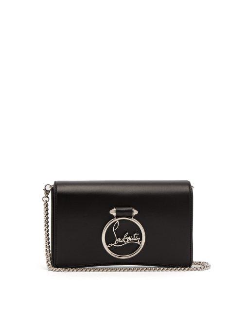 Matchesfashion.com Christian Louboutin - Rubylou Leather Clutch Bag - Womens - Black